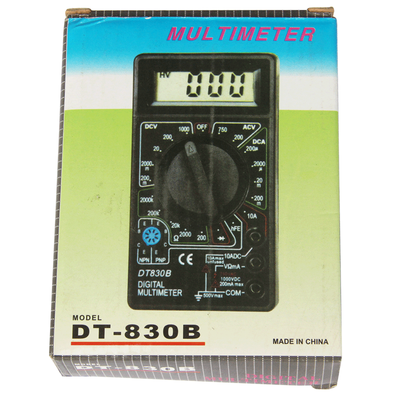 电流表DT-830B